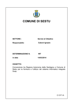 COMUNE DI SESTU