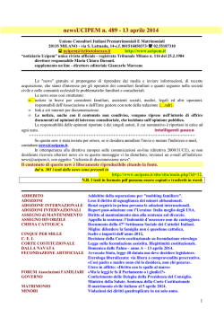 news 489 - 13 aprile 2014