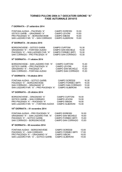 Pulcini autunno 2014