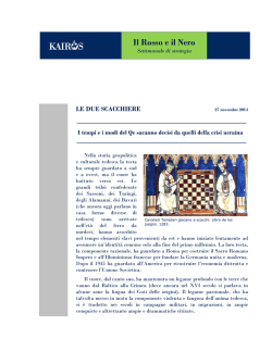 Le due scacchiere