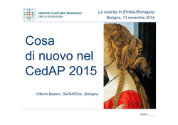 Basevi - Cedap Bologna 2014