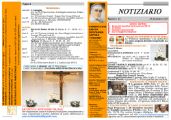 notiziario - parrocchiaantidaroma.it