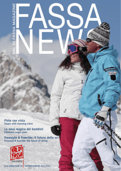 Piste con vista La neve magica dei bambini Freestyle