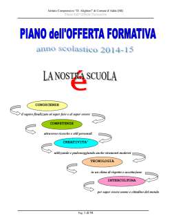 POF - Scuole Cornate