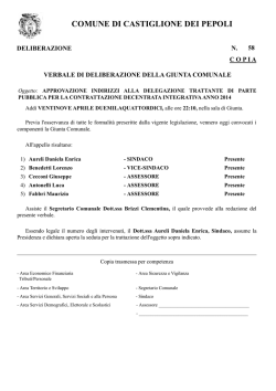 COMUNE DI CASTIGLIONE DEI PEPOLI