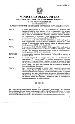 Decreto Interdirigenziale n. 144_1D_Modifica_Bando