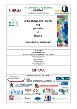 BOLOGNA 10 DICEMBRE 2014