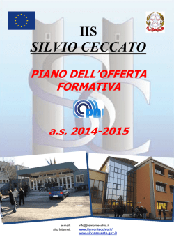 POF formato DOC - IIS Silvio Ceccato
