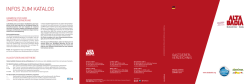 INFOS ZUM KATALOG - Dolomites UNESCO LabFest