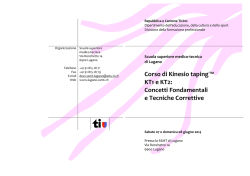 Programma - Scuola superiore medico