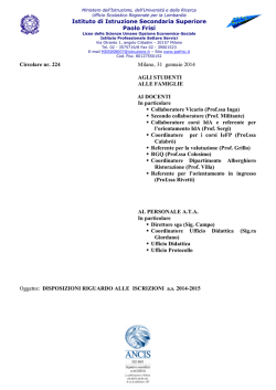 Download (PDF, 466KB) - IIS Paolo Frisi Milano