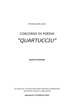 Libretto - Formaparis