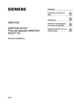 Proxy dei dispositivi SIMOTION SCOUT TIA