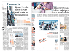 Quando il petrolio scende di prezzo ma la benzina no