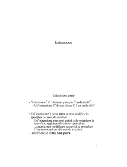 Estensioni