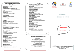 Pieghevole informativo