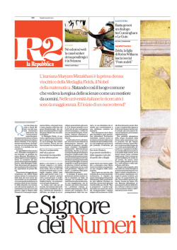 ︎ Scarica il pdf - Scienza in Rete