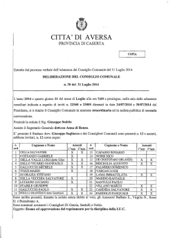 Approvazione Regolamento IUC