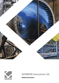 Metalcostruzioni - KESMON meccanica SA