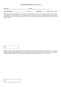 COMPITO B DI CHIMICA DEL 07-07