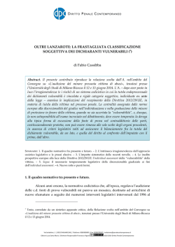 Download Documento - Diritto penale contemporaneo