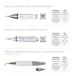 Manipolo ablatore Piezosurgery&reg; compatibile Mectron&reg;