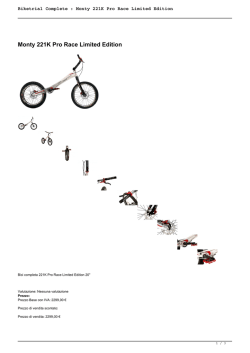 Monty 221K Pro Race Limited Edition