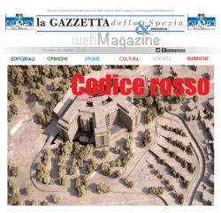 webMagazine - Gazzetta della Spezia