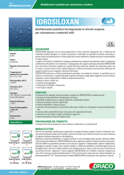 IDROSILOXAN - Draco Edilizia