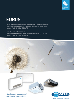 Conditioning your ambient, maximising your comfort.