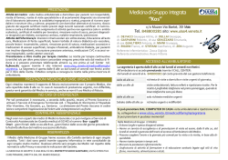 carta servizi medici KOS 14 - Azienda Ulss 4 Alto Vicentino