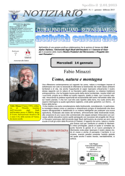 Notiziario del mese (pdf)