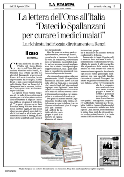 ︎ Scarica il pdf - Scienza in Rete