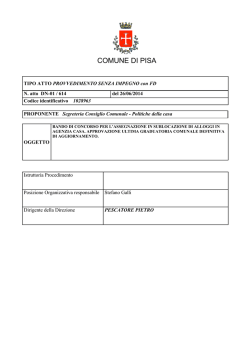 Graduatoria definitiva Agenzia Casa