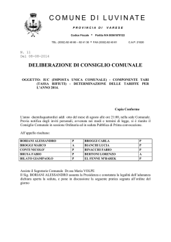Luvinate – Tari tariffe (PDF)