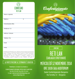 RETI LAN - Associazione artigiani Bergamo