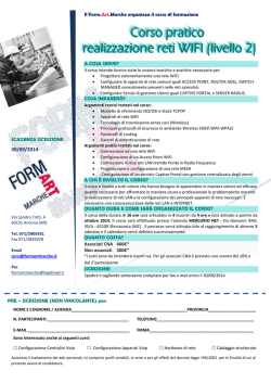 (Corso pratico realizzazione reti WIFI (livello 2))
