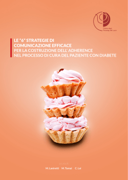 M. Lastretti M. Tomai C. Lai - Ordine Psicologi del Lazio