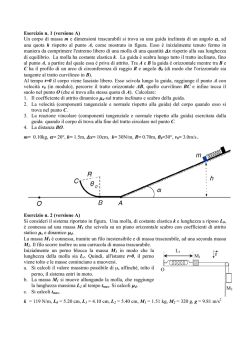 Testo e soluzione del compito