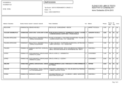 Libri di testo - Liceo Scientifico Avogadro