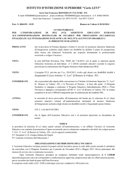 Leggi Avviso - Provincia di Potenza