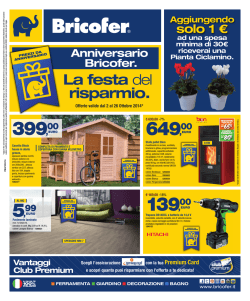 La festa del risparmio.