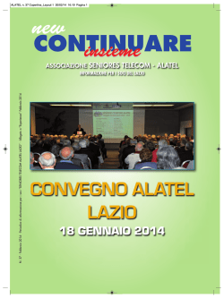 Marzo 2014 - Alatel Lazio