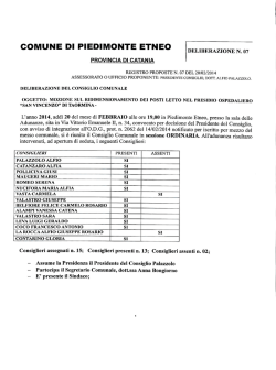 "san vincenzo" di taormina - Comune di Piedimonte Etneo