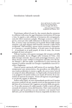 Introduzione: baluardo naturale