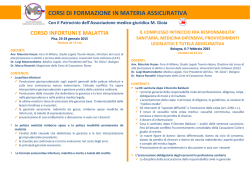 corsi di formazione in m si di formazione in materia assicurativa