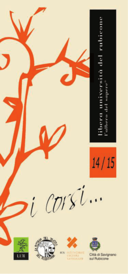 Libretto LUR-Bottega del Teatro 2014-2015