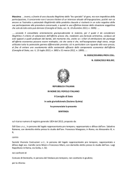 Massima: ....invero, a fronte di una clausola illegittima della &ldquo;lex