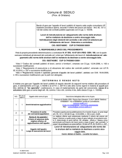 Bando [file ] - Regione Autonoma della Sardegna