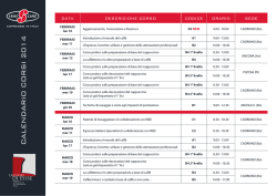 date e Sedi - Essse Caff&egrave;